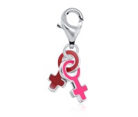 F&F Symbol Shaped Silver Charms CH-39